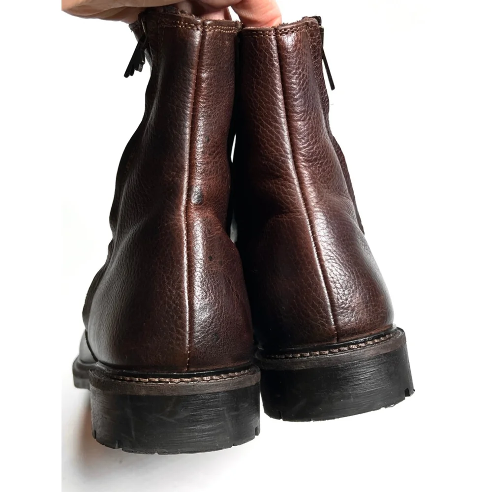 Pajar Mens Boots Brown Leather Waterproof Winter Boots Size 42